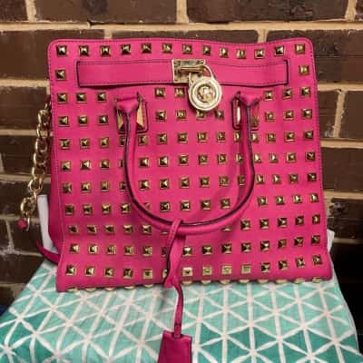 Michael Kors Pink Handbag Womens 