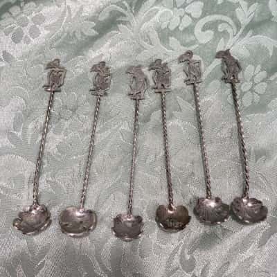 Vintage Aztec Mayan Spoons