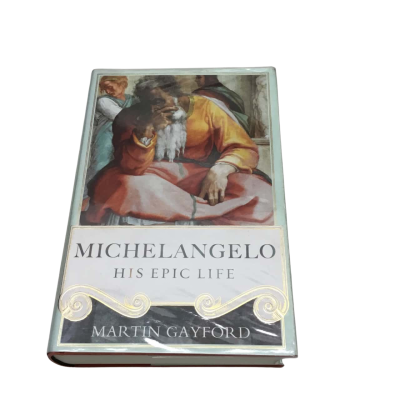 Michelangelo - His Epic Life Hardcover Book By Martin Gayford 