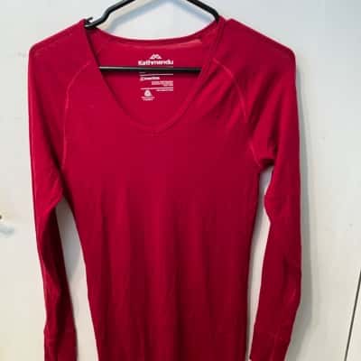 Kathmandu Womens  Size XL Long Sleeve Shirt Pink  