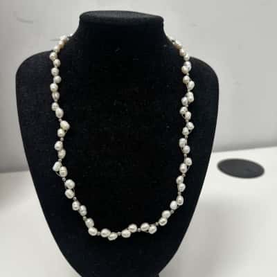 Pearl 60cm Womens Necklace 
