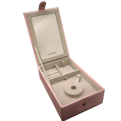 Pink Pandora Jewellery Box In As New Condition 16cm x 10cm.