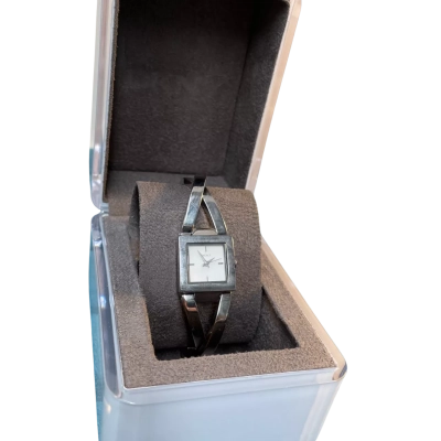 DKNY Ladies Silver Toned Watch. New in Box.