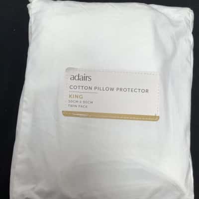 Adairs- king twin pack pillow protector 50cmx90cm