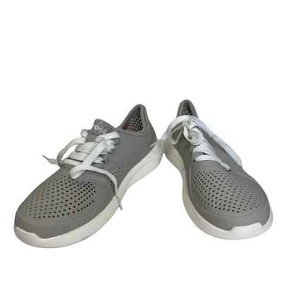 Crocs LiteRide Womens  Size 6 Sneakers Grey / White 