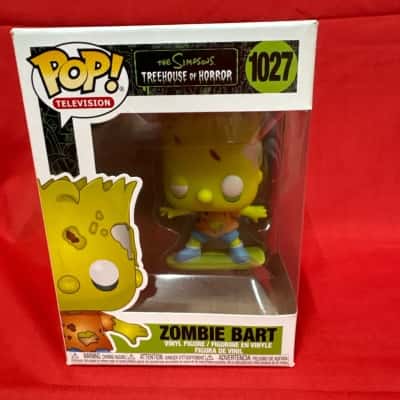 Funk Pop 1027 The Simpsons Tree of House Horror Series Zombie Bart
