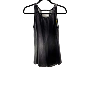 Bardot Womens  Size 6 Thin Sheer Fabric Sleeveless Top Black  / White RRP $79.95