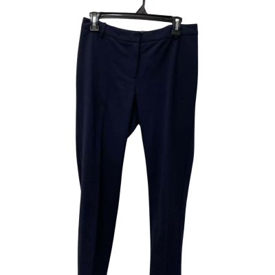 Veronika Maine Womens  Size 8 High Waisted Pants Navy Blue 