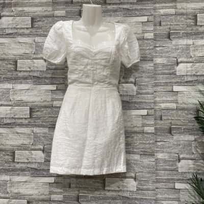 Kookai Womens  Size 6 Mini Dress White 