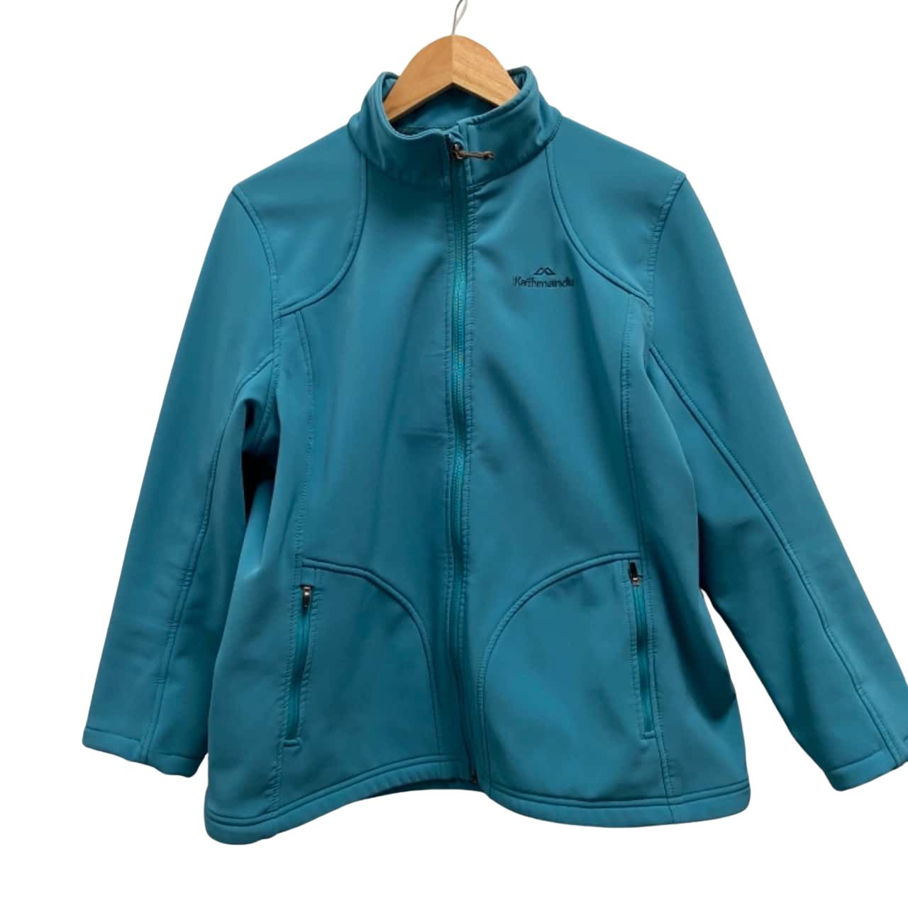 Kathmandu Womens Size 16 Front Zipper / Winter Jacket Teal (s)