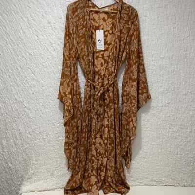 Talisman Womens (L) Casual Floral Long Sleeve Dress - New with Tags