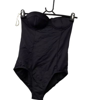  Womens  Size 10 Onepiece Bathers Black  