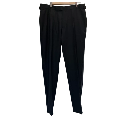 SuitSupply Mens Size 42 Suit Pants 100% Wool BNWT Black  