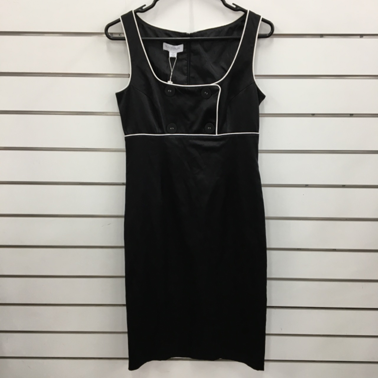 Queenspark Womens Size 8 Cocktail Dress Black