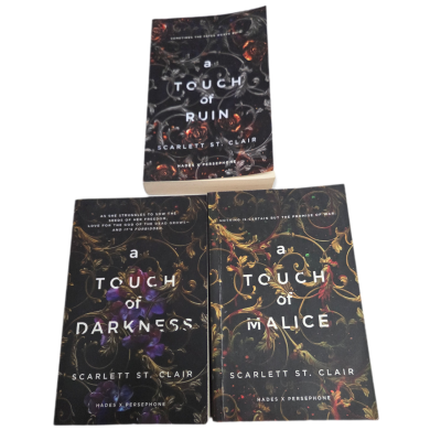 Scarlett St. Clair Hades x Persephone A Touch of Darkness Trilogy – 3 Paperback Books