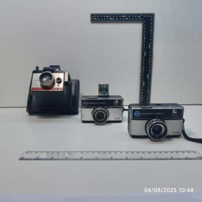 Vintage Camera Trio As Is 