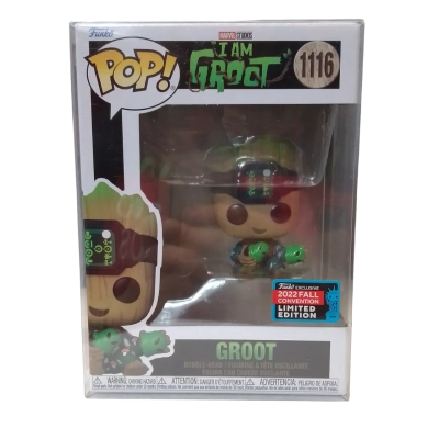 Funko Pop! I Am Groot #1116 Groot  Bobble-Head Figure