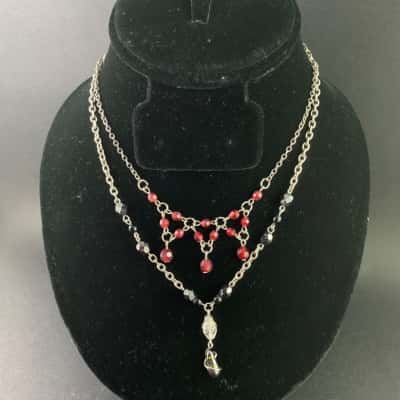 2 Styling jewellery (red/black)  Womens Necklaces