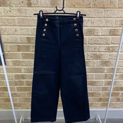 Portmans Womens petite black jean Size 6 