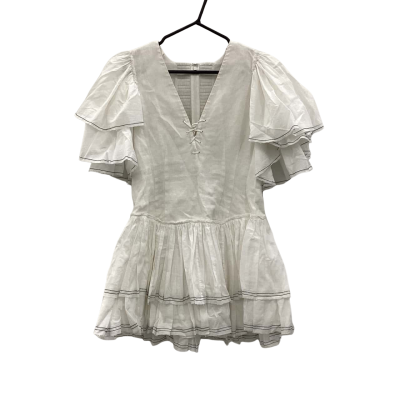AJE Womens  Size 8 White Mini Dress 