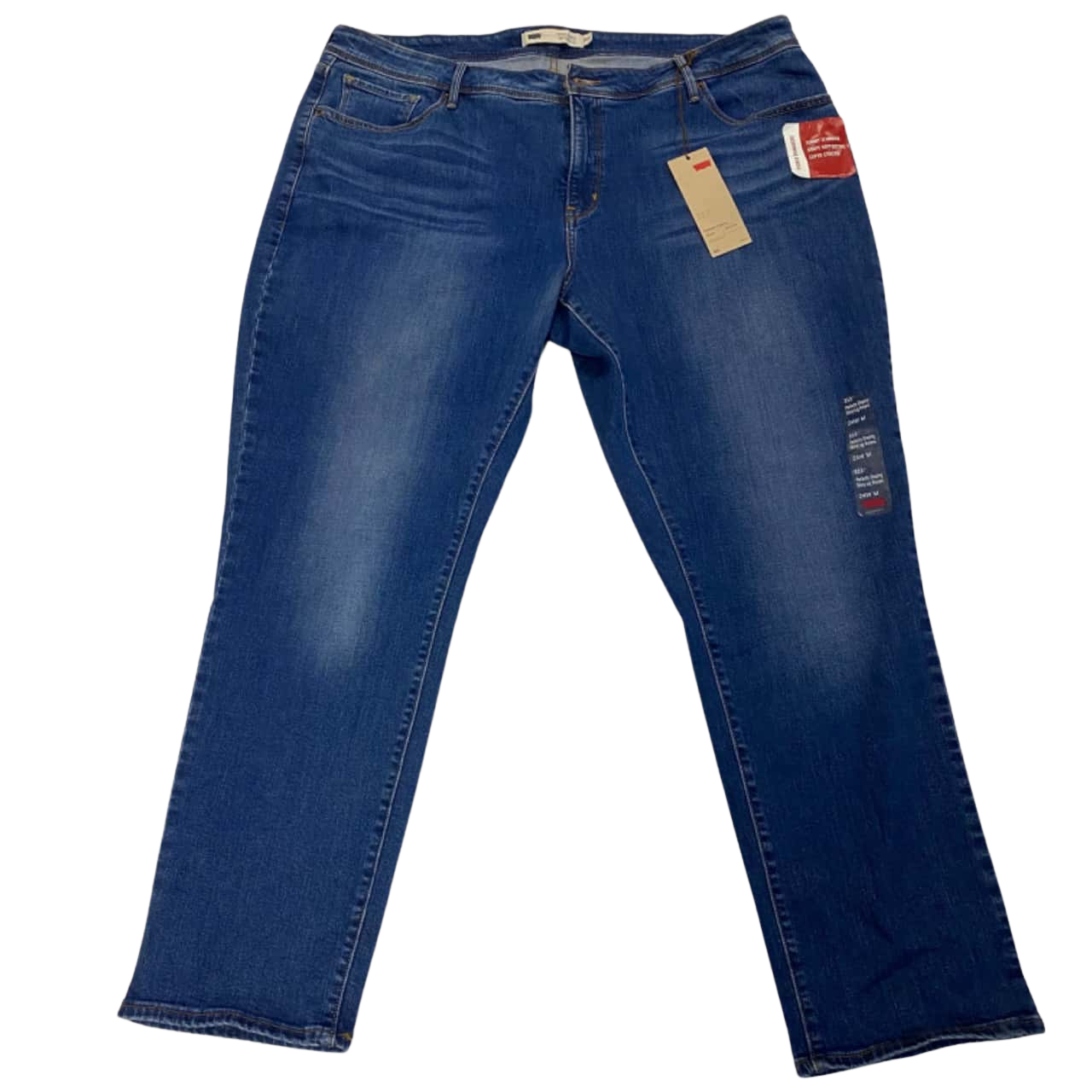 Levis Perfectly Shaping Womens Size 24 Plus Size Skinny Leg Jeans