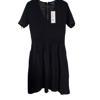 French Connection Women's Size UK14 Black Dress 