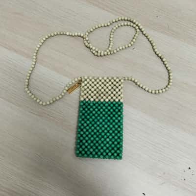 Gorman Beaded Phone Holder VGUC