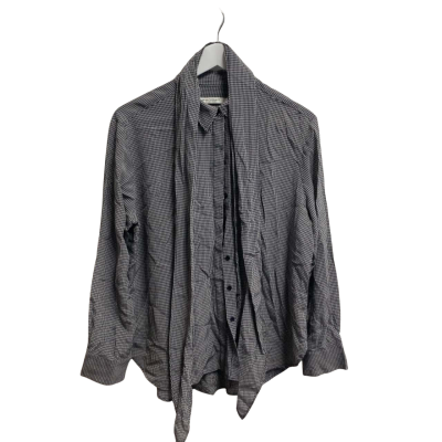 Sportscraft Womens  Size 14 Long Sleeve Top Black  / Striped / White 