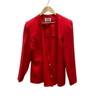 Dolina Womens Size 16 Retro Red Jacket 