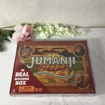 Jumanji The Game in Real Wooden Box (new)