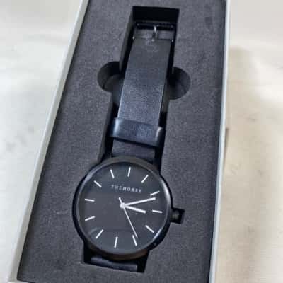 UNISEX THEHORSE BLACK WATCH IN BOX