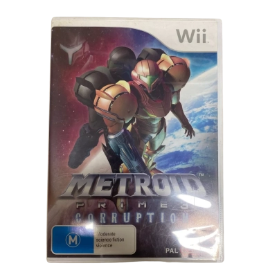 Metroid Prime 3 Corruption - Wii Game