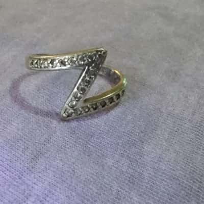  Womens Sterling Silver Ring 925