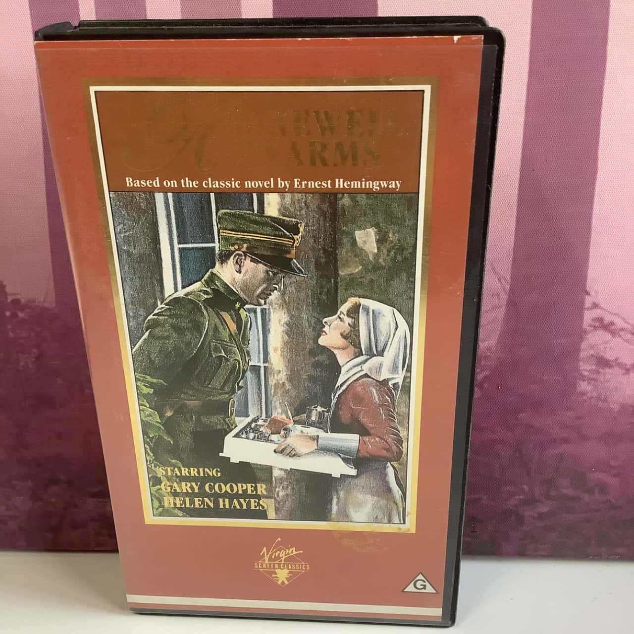 A Farewell To Arms VHS tape