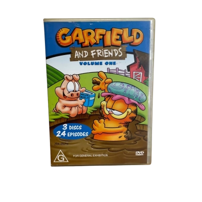 Garfield and friends volume one 3 disc 24 episodes DVD 