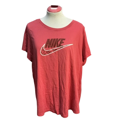 Nike Womens  Size 1X T-shirt Red 