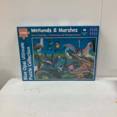 Blue Opal Wetlands & Marshes ‘Conserving Out Precious Fauna’ Puzzle