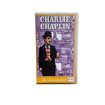 Charlie Chaplin The Early Years Volume 1 VHS
