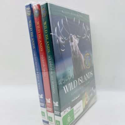 BNWT 3 DVD Set Wild Islands SEALED 