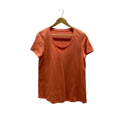 Blue Illusion Womens  Size M Short Orange Top