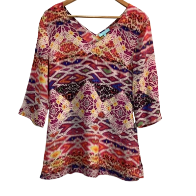 Blue Illusion Womens  Size XS Blouse Multicoloured 