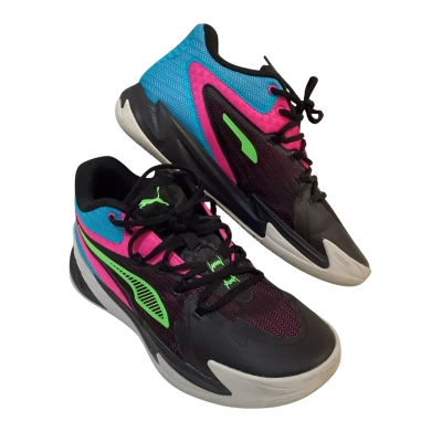 Puma Mens  Size 9.5 Sneakers Black / Pink  