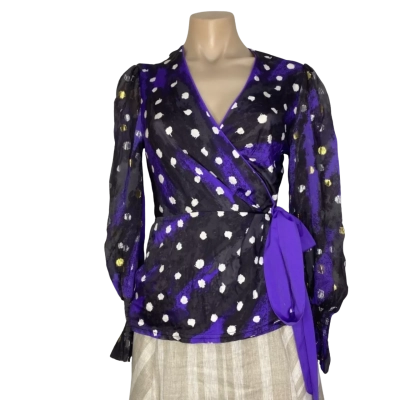 Diane Von Furstenberg top.  Size S 