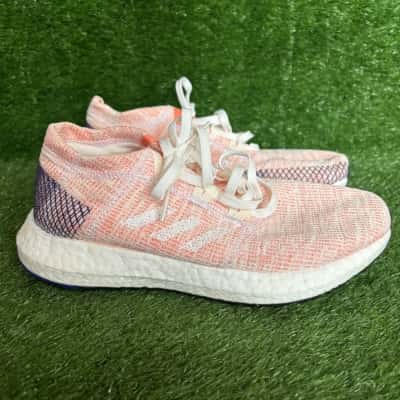 Adidas Pureboost Go Pink & Grey Sneakers Size 7.5 US