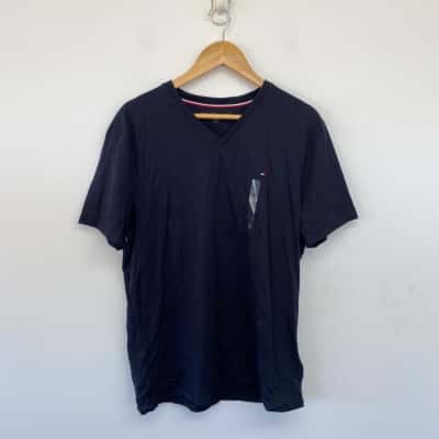 Tommy Hilfiger Navy Blue Short SLeeve T-shirt  Size L 