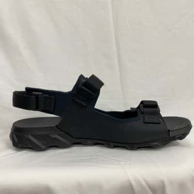 ECCO MX Onshore Men’s Textile Two Strap Sandal Size 39 Black  