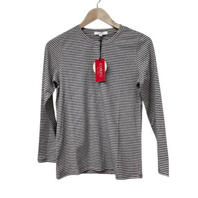 BNWT Corfu Womens Size 10 Long Sleeve Top Striped