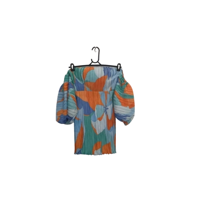 L’IDÉE  Womens  Size 8 Mini Dress Blue / Green / Orange 