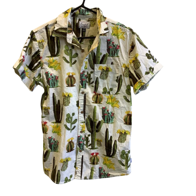 Lucid Men's Size M Short Sleeve Cacti Shirt Pattern 