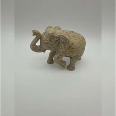 Carved Soap Stone Elephant 